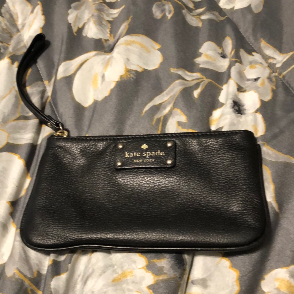 Kate Spade ♠️ New York Black Wristlet